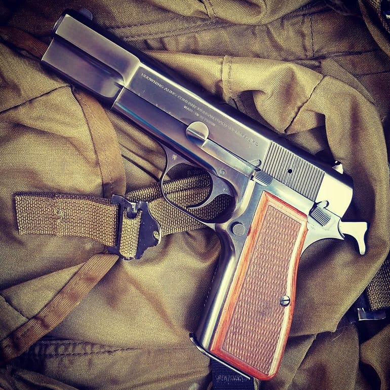Browning Hi-Power MkI (image courtesy JWT for thetruthaboutguns.com)