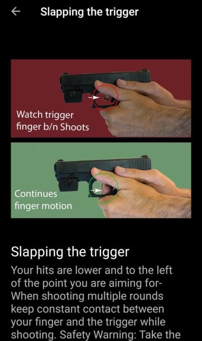 Targetize System diagnosis (image courtesy JWT for thetruthaboutguns.com)