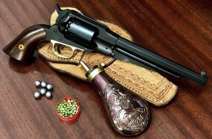 Gun Review: Taylor's 1858 Remington Black Rock Finish Revolver