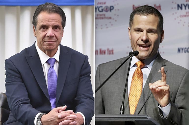 Andrew Cuomo vs Marc Molinaro New York Governor Race Candidates