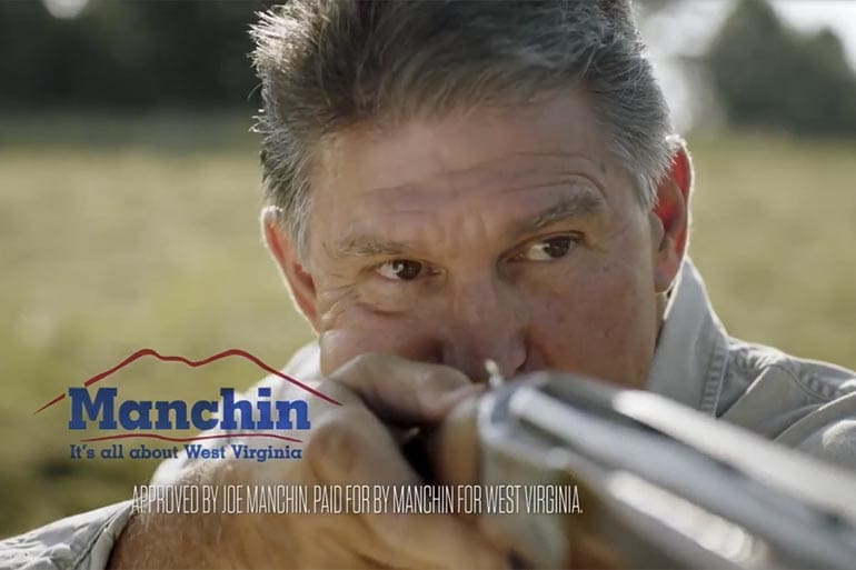 Joe Manchin West Virginia Shoots Bill Shotgun