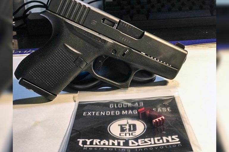 Gear Review: Tyrant Designs Extended Mag Release for GLOCK 43