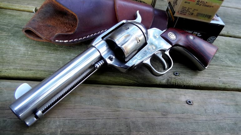 Gun Review Ruger New Vaquero Single Action Revolver In 45 Colt The Truth About Guns