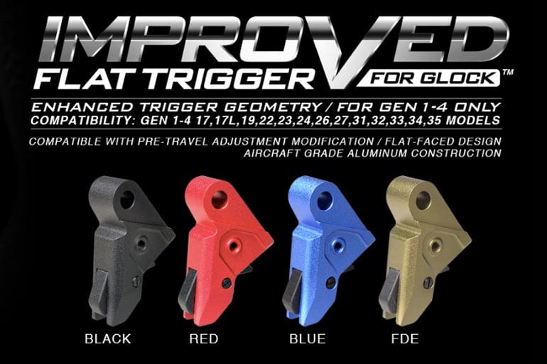Strike Industries Glock Improved Flat Trigger G-IFT