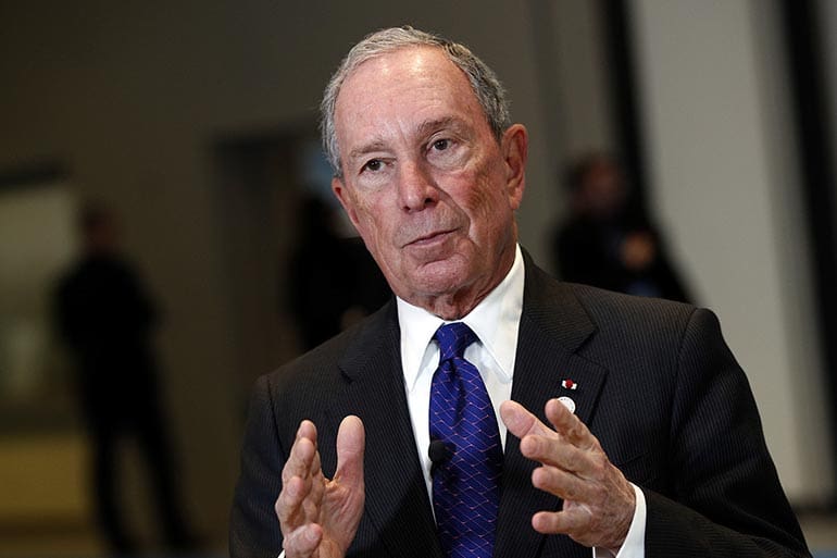 Michael Bloomberg 2020 President gun control candidate democrat