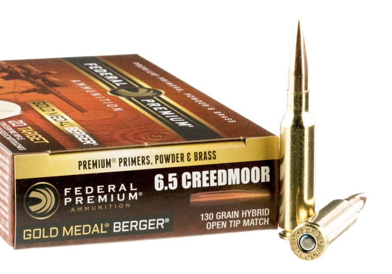 Federal Premium 6.5 Creedmoor Gold Medal Berger