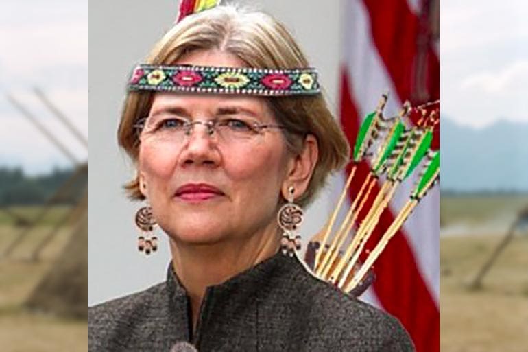 Elizabeth Warren fauxcahontas pocahonas trump indian native american dna
