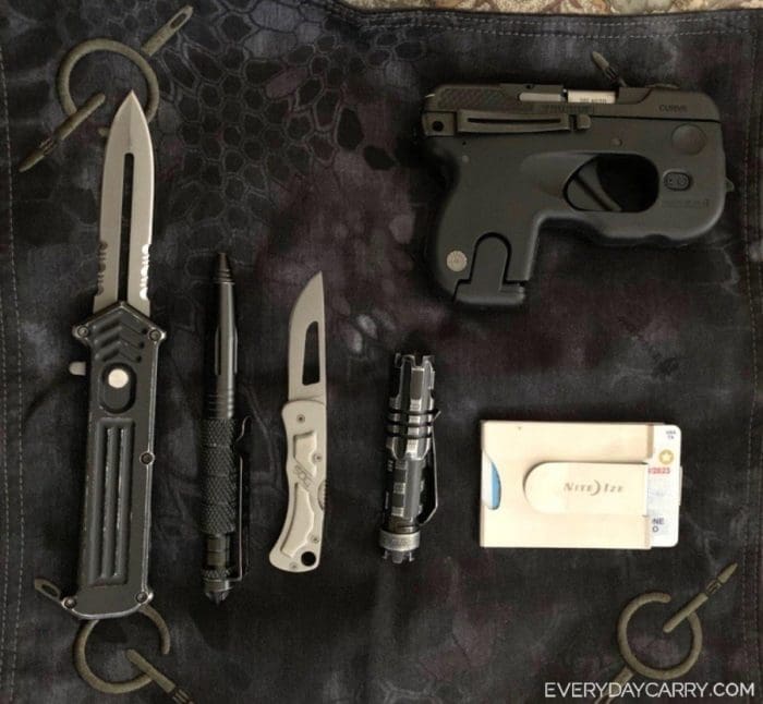 Yes, it's a Taurus Curve: Everyday Carry Pocket Dump of the Day