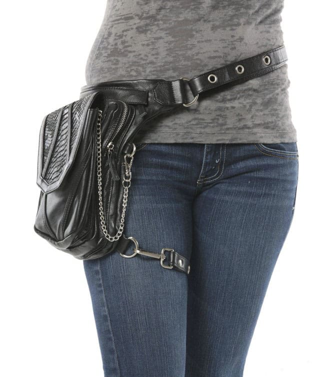 motorcycle concealed carry anaconda bag wccouture etsy