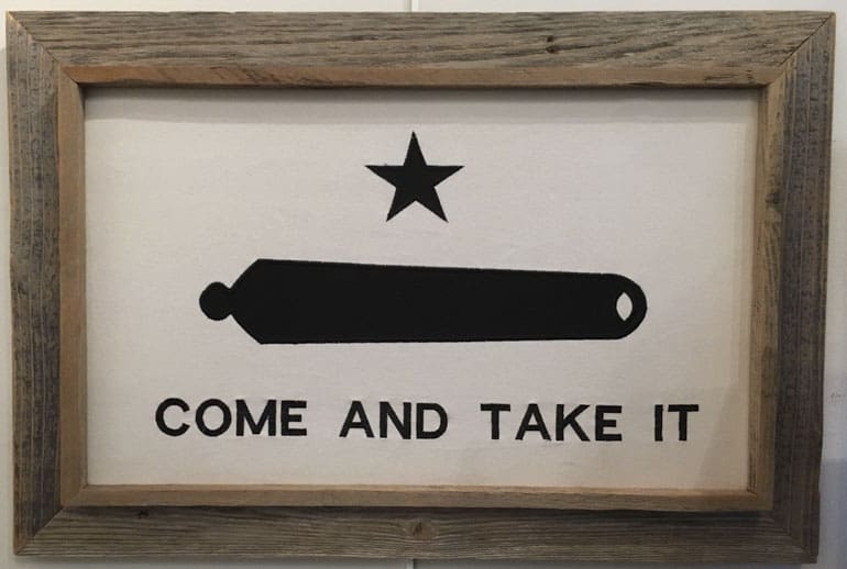come and take it gonzales flag etsy