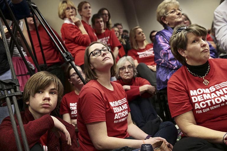 Missouri capitol guns moms demand action Governor Parson
