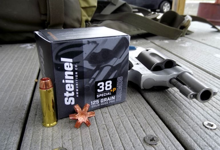 TTAG Exclusive Ammo Test: Steinel .38 Special 125 gr +P Snub Nose Pro
