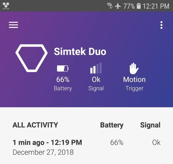Gear Review: Simtek Duo Wireless Security Sensor (Production Model)