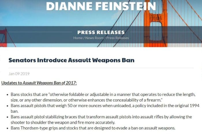2019 Assault Weapons Ban