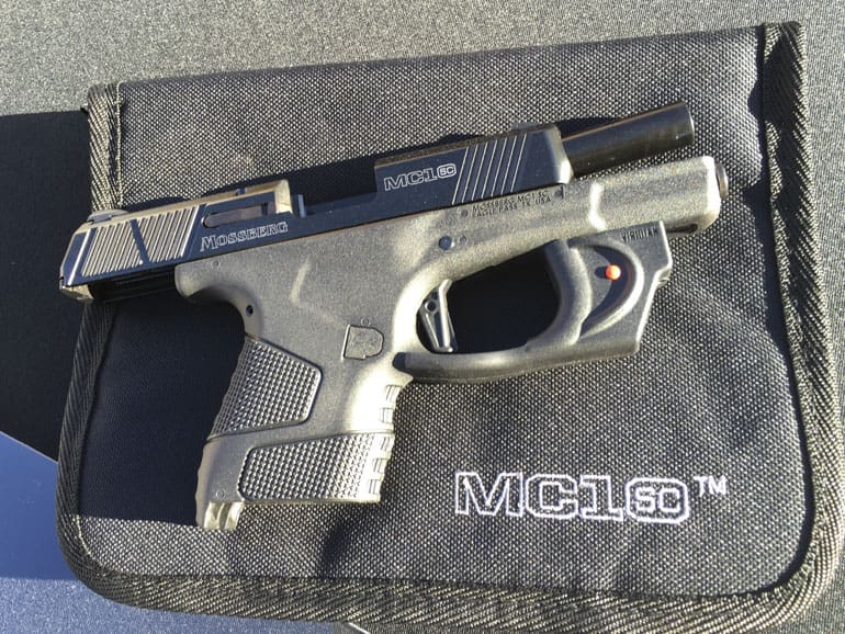 Mossberg MC1sc pistol without safety