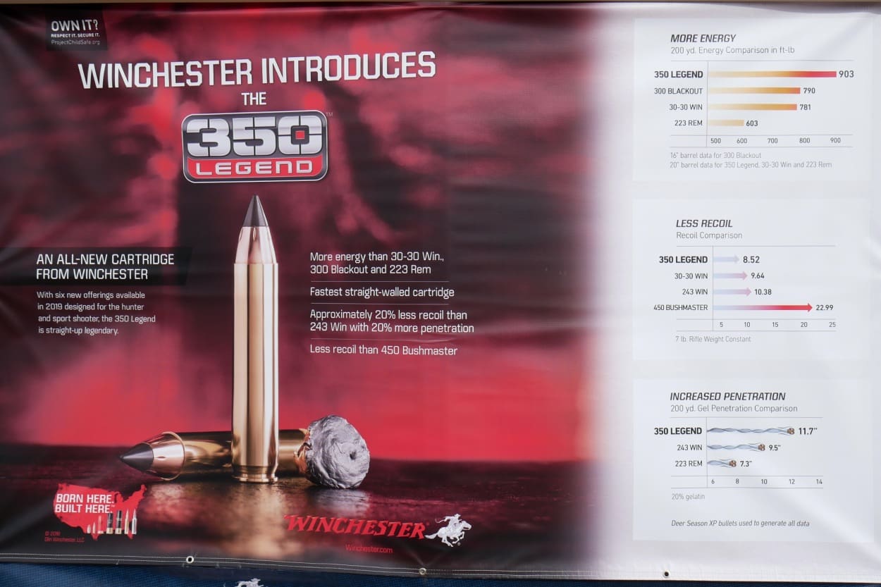 Shot Show Winchester Announces New 350 Legend Cartridge The Truth About Guns