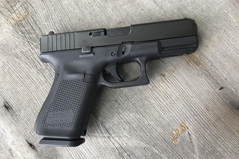 Glock G19 Gen5 MOS Pistol 9mm Matte 4