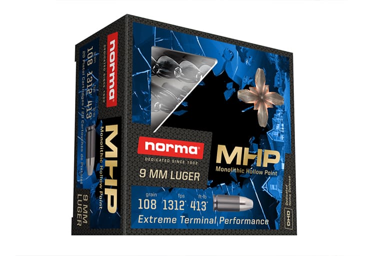 Norma monolithic hollow point personal defense ammunition
