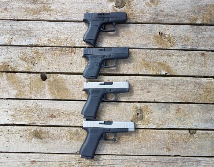 GLOCK Performance Comparison: The New G43X and G48 Slimline Pistols