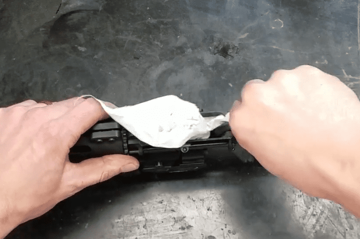 Cleaning an ar-15