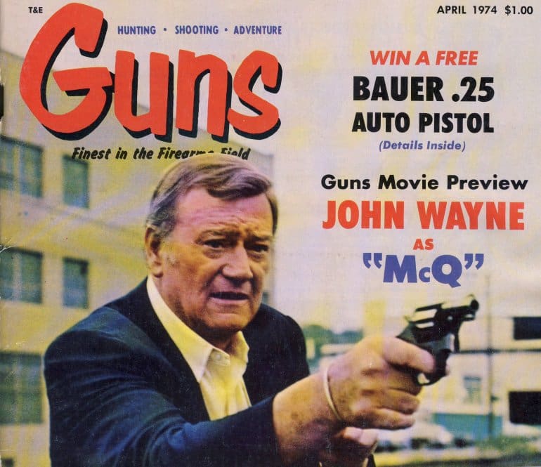 Guns Magazine John Wayne Smith & Wesson J-Frame