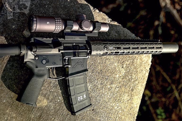 Liberty Suppressors New Zulu Integrally Suppressed AR-15 Complete Upper - T...