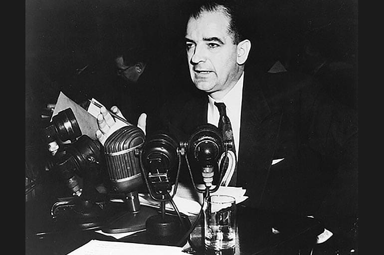 Senator Joseph McCarthy NRA membership Los Angeles