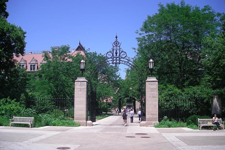 University of chicago arrests protest
