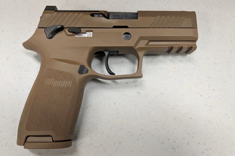 Air Force Begins Deployment of the SIG SAUER M18 Duty Pistol