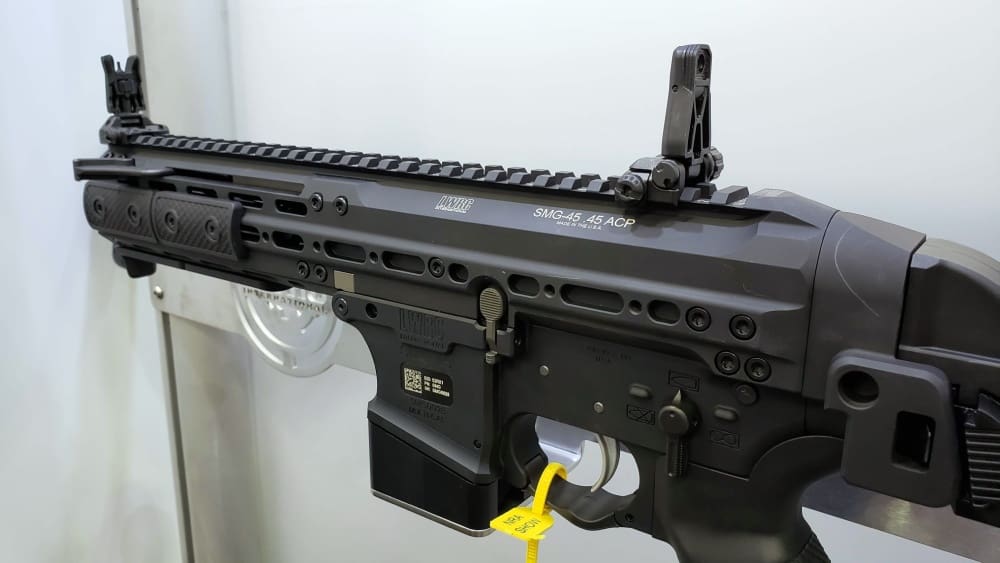 New From LWRC: SMG-45 .45 ACP SBR and Pistol.