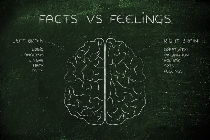 feelings vs facts