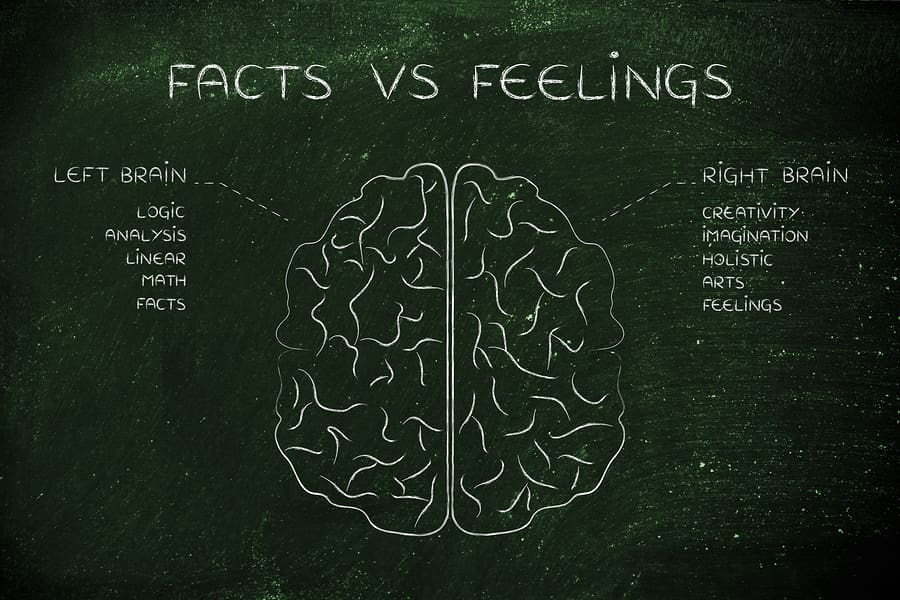 feelings vs facts