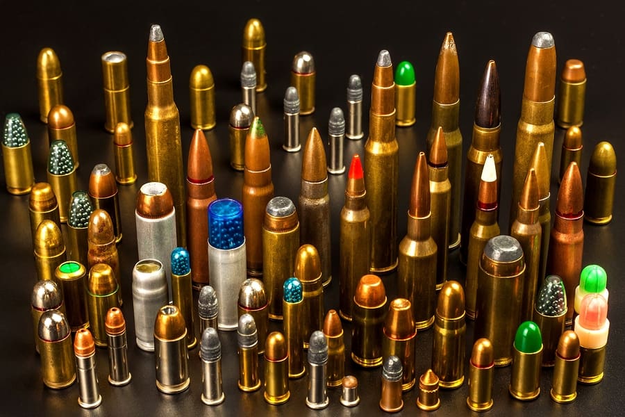 Bullets cartridges ammunition ammo