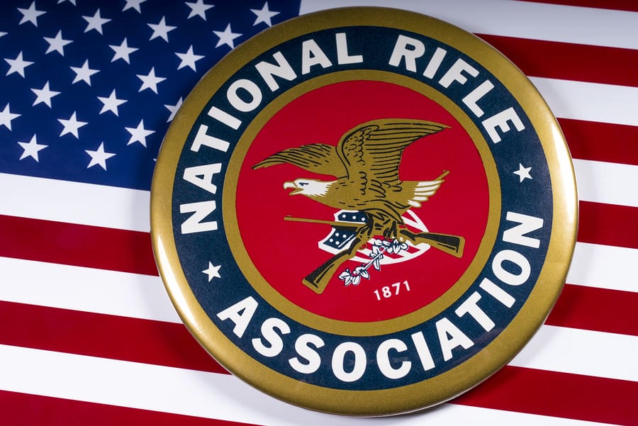 nra national rifle association flag