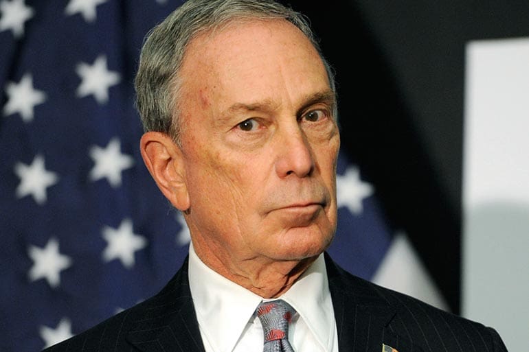 michael bloomberg angry 
