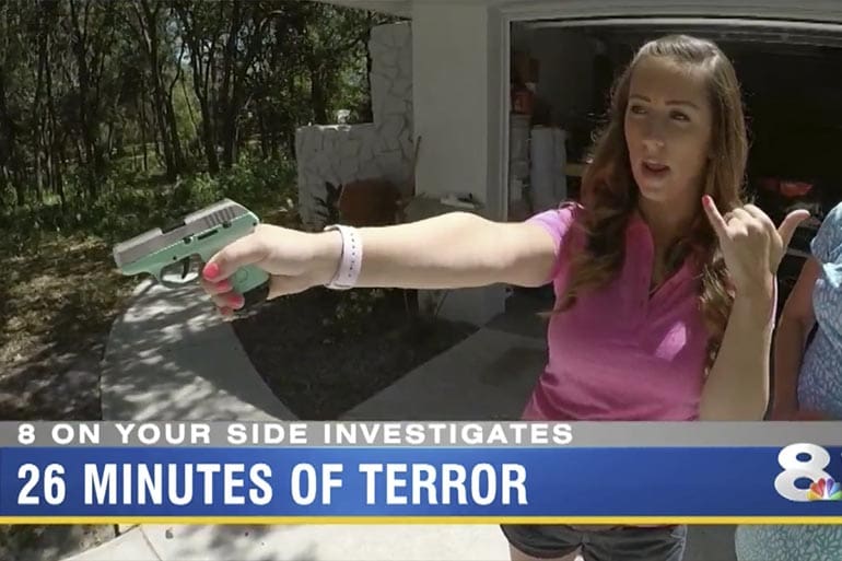 pasco woman intruder gun point 26 minutes