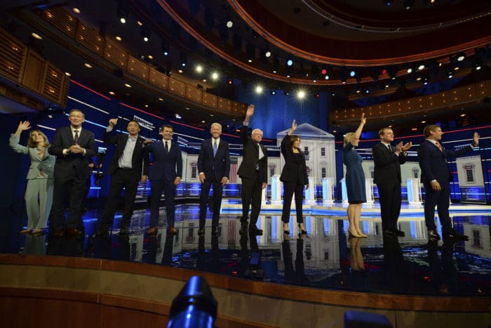2020 Democratic Party Presidential Debates - Night 2