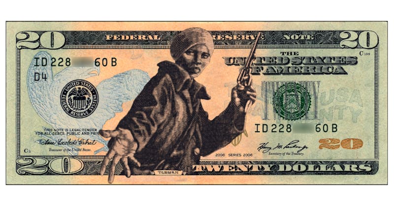 harriet tubman currency design