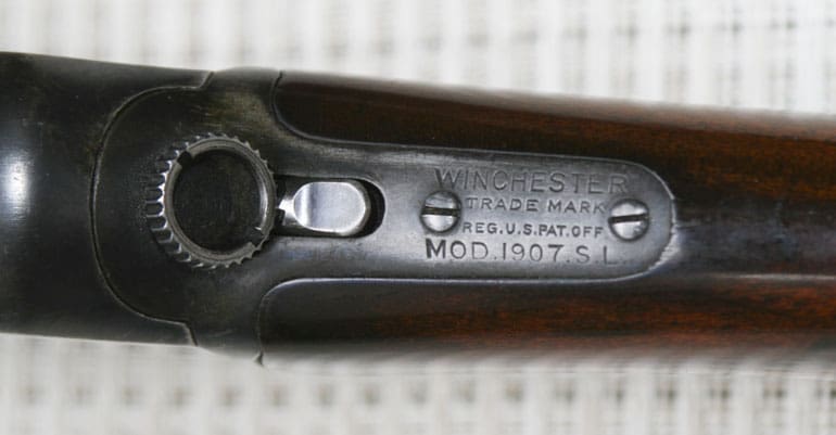 Winchester Model 1907 S.L. rifle
