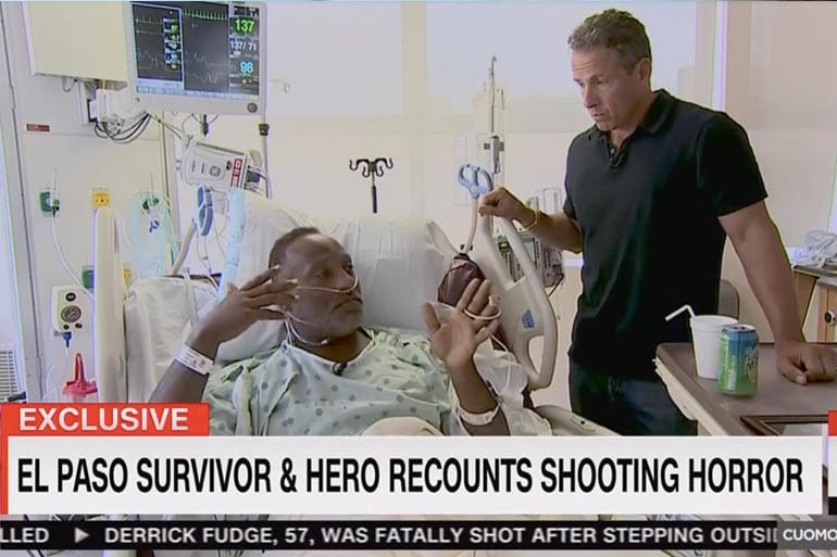 CNN cuomo el paso survivor
