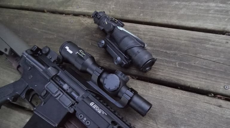 President's 100 competition optics sights