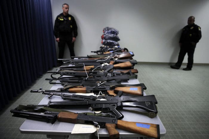California Gun Seizures