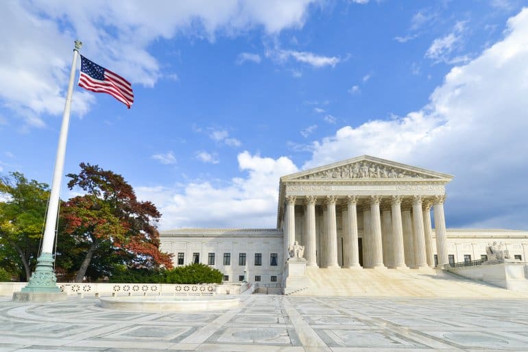 Supreme Court in fall Bigstock
