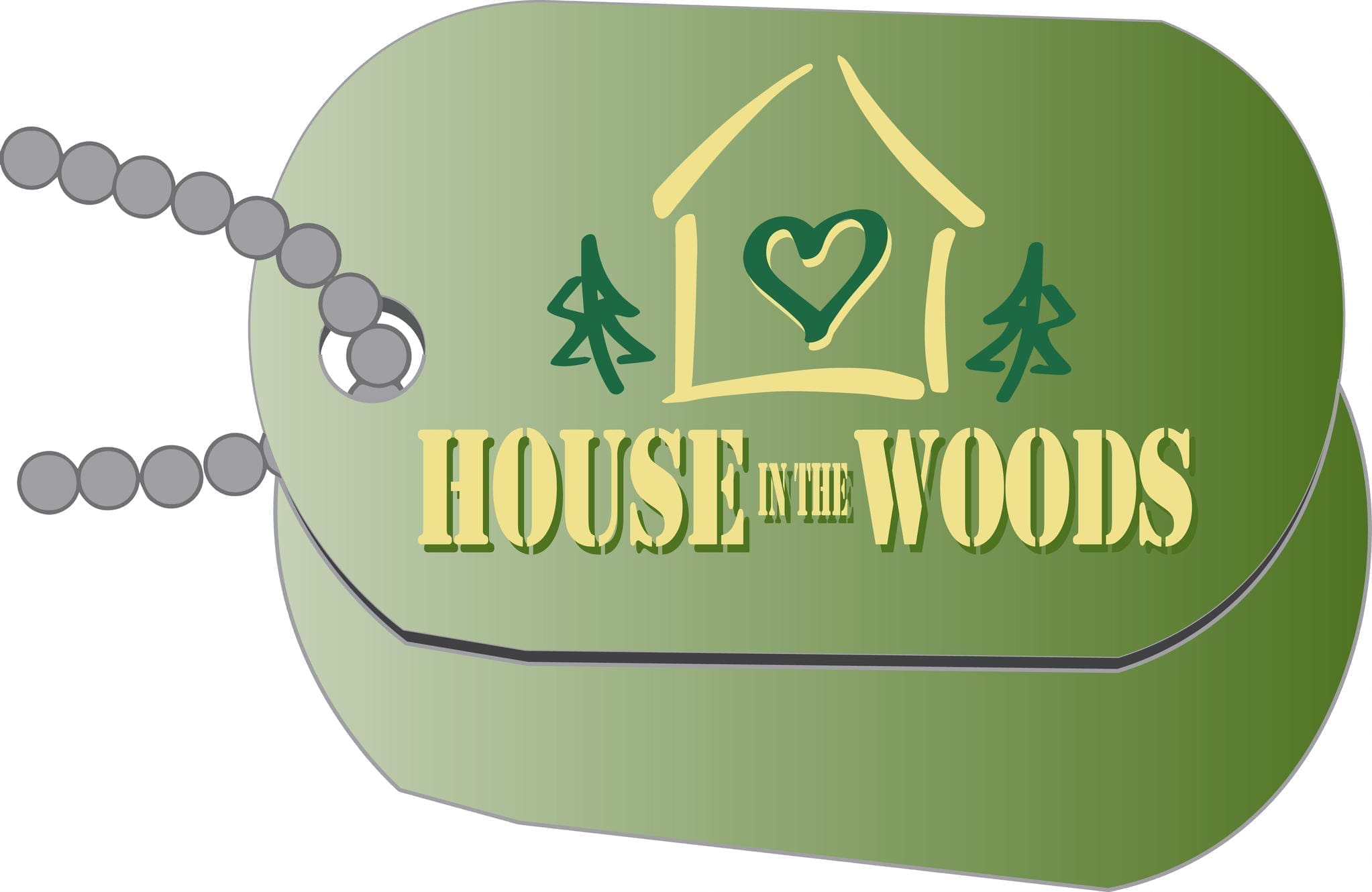 house in the woods logo