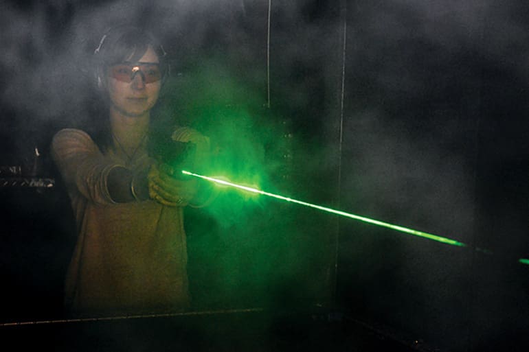 crimson trace green laser