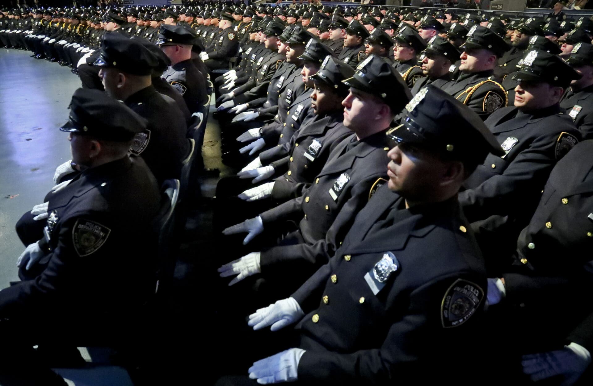 NYPD police academy Graduation Ceremony