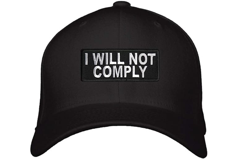 i will not comply