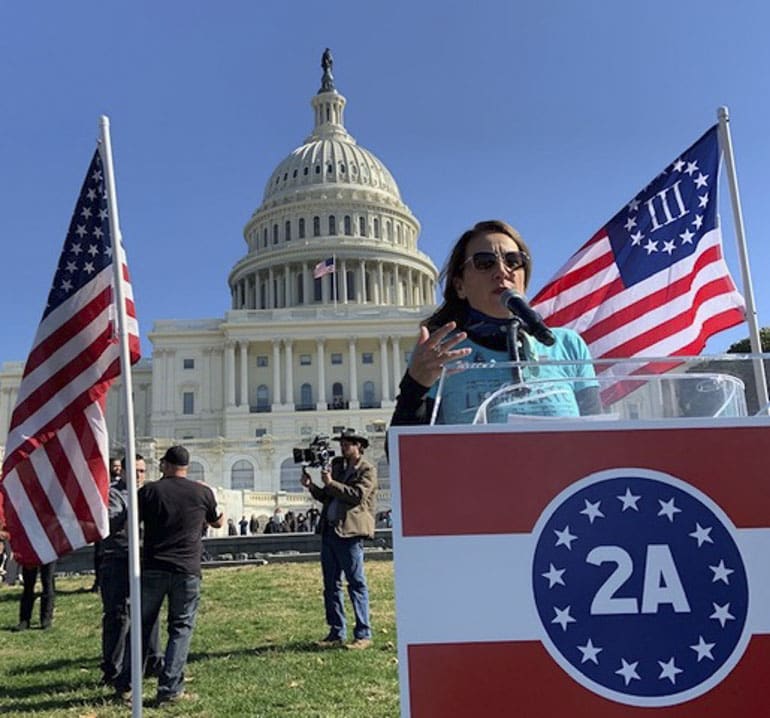 Dianna Muller Capitol 2A rally gun rights