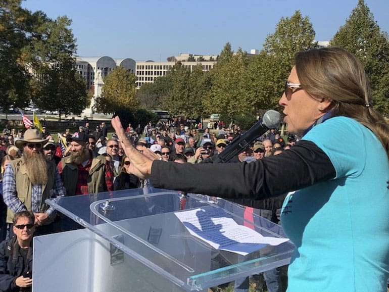Dianna Muller Capitol 2A rally gun rights