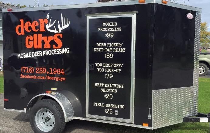 Deer Guys mobile deer processing